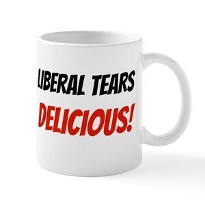 Delicious Liberal Tears Cup for Republican Gift Donald Trump Coffee Mug Funny